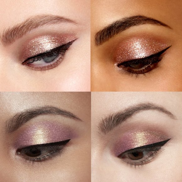 NIB ✅ Stila #ROSE GOLD RETRO Glitter & Glow Liquid Eye Shadow ✨ New in Box - Picture 2 of 10